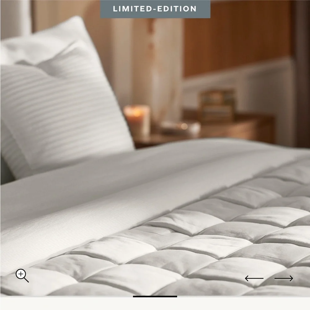 NWT Boll & Branch The Woven Icon Organic Cotton